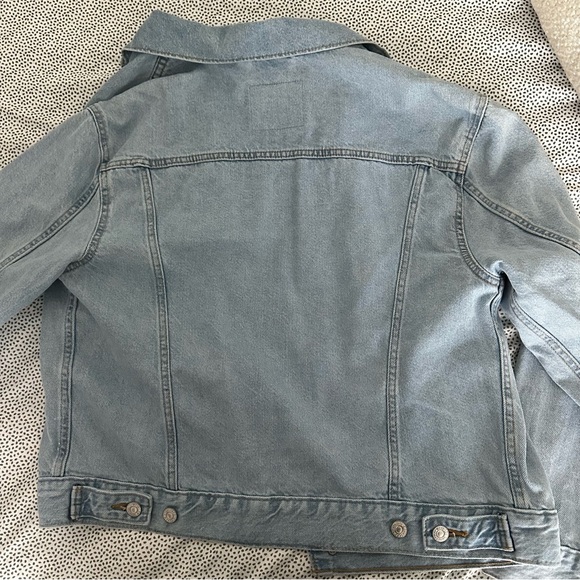 Levi’s Boyfriend Demin Jacket Size Medium - Picture 3 of 8